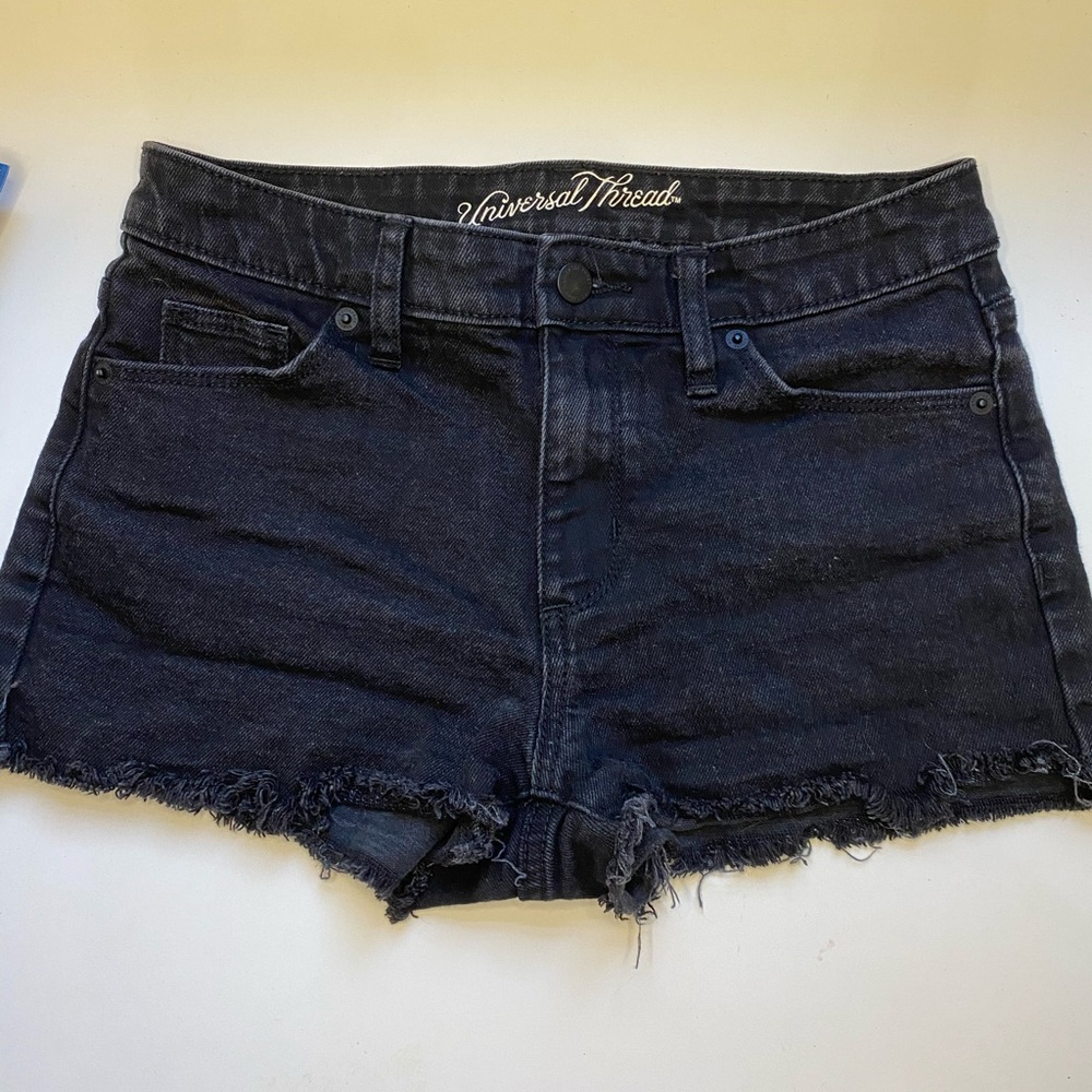 Universal Thread Black Jean Shorts